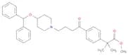 Benzeneacetic acid, 4-[4-[4-(diphenylmethoxy)-1-piperidinyl]-1-oxobutyl]-α,α-dimethyl-, methyl est…