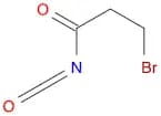 Propanoyl isocyanate, 3-bromo-