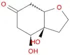 6(2H)-Benzofuranone, hexahydro-3a,4-dihydroxy-, (3aS,4S,7aS)-