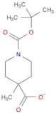 1,4-Piperidinedicarboxylic acid, 4-methyl-, 1-(1,1-dimethylethyl) ester