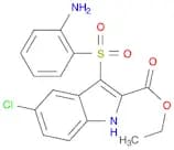 Ethyl 3-((2-aminophenyl)sulfonyl)-5-chloro-1H-indole-2-carboxylate