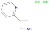 Pyridine, 2-(3-azetidinyl)-, hydrochloride (1:2)