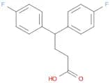 Benzenebutanoic acid, 4-fluoro-γ-(4-fluorophenyl)-