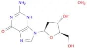 2-Amino-9-((2R,4S,5R)-4-hydroxy-5-(hydroxymethyl)tetrahydrofuran-2-yl)-1H-purin-6(9H)-one hydrate(…