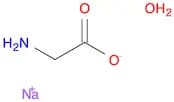 Glycine, monosodium salt, hydrate (9CI)