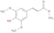 2-Propenoic acid, 3-(4-hydroxy-3,5-dimethoxyphenyl)-, methyl ester