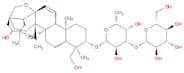 β-D-Galactopyranoside, (3β,4α,16β)-13,28-epoxy-16,23-dihydroxyolean-11-en-3-yl 6-deoxy-3-O-β-D-glu…