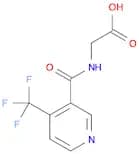 2-(4-(Trifluoromethyl)nicotinamido)acetic acid
