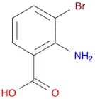 Benzoic acid, 2-amino-3-bromo-