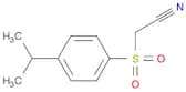 2-((4-Isopropylphenyl)sulfonyl)acetonitrile