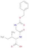 (2S,3S)-2-(2-{[(benzyloxy)carbonyl]amino}acetamido)-3-methylpentanoic acid