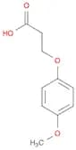 Propanoic acid, 3-​(4-​methoxyphenoxy)​-