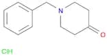 4-Piperidinone, 1-(phenylmethyl)-, hydrochloride (1:1)