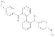 Methanone, [1,1'-biphenyl]-2,2'-diylbis[(4-methoxyphenyl)- (9CI)