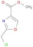 4-Oxazolecarboxylic acid, 2-(chloromethyl)-, methyl ester
