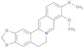 Benzo[g]-1,3-benzodioxolo[5,6-a]quinolizinium, 5,6-dihydro-9,10-dimethoxy-
