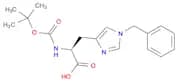 2-[(2-Methylpropan-2-yl)oxycarbonylamino]-3-[1-(phenylmethyl)imidazol-4-yl]propanoic acid