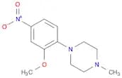 1-(2-Methoxy-4-nitrophenyl)-4-methylpiperazine