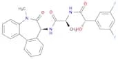 Benzeneacetamide, N-[(1S)-2-[[(7S)-6,7-dihydro-5-methyl-6-oxo-5H-dibenz[b,d]azepin-7-yl]amino]-1-m…