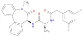 Benzeneacetamide, N-​[(1S)​-​2-​[[(7S)​-​6,​7-​dihydro-​5-​methyl-​6-​oxo-​5H-​dibenz[b,​d]​azepin…