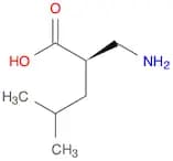 Pentanoic acid, 2-(aminomethyl)-4-methyl-, (2R)-