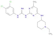 1-(3,4-Dichlorophenyl)-3-(4-((1-ethylpiperidin-3-yl)amino)-6-methylpyrimidin-2-yl)guanidine