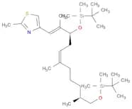 Thiazole, 4-[(1E,3S,5Z,10S)-3,11-bis[[(1,1-dimethylethyl)dimethylsilyl]oxy]-2,6,10-trimethyl-1,5-u…