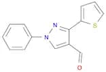 1-Phenyl-3-(2-thienyl)-1h-pyrazole-4-carbaldehyde