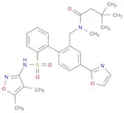 Butanamide, N-[[2'-[[(4,5-dimethyl-3-isoxazolyl)amino]sulfonyl]-4-(2-oxazolyl)[1,1'-biphenyl]-2-yl…