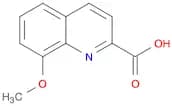 2-Quinolinecarboxylic acid, 8-methoxy-