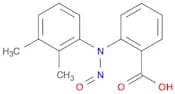 Benzoic acid, 2-[(2,3-dimethylphenyl)nitrosoamino]-