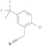 2-[2-chloro-5-(trifluoromethyl)phenyl]acetonitrile