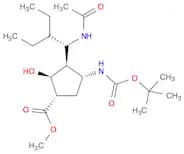 Cyclopentanecarboxylic acid, 3-[(1S)-1-(acetylamino)-2-ethylbutyl]-4-[[(1,1-dimethylethoxy)carbony…