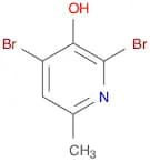 3-Pyridinol, 2,4-dibromo-6-methyl-