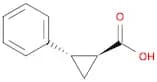 Cyclopropanecarboxylic acid, 2-phenyl-, (1S,2S)-