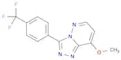 8-Methoxy-3-[4-(trifluoromethyl)phenyl]-1,2,4-triazolo[4,3-b]pyridazine
