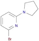 Pyridine, 2-bromo-6-(1-pyrrolidinyl)-