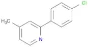 2-(4-Chlorophenyl)-4-methylpyridine