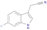 1H-​Indole-​3-​acetonitrile, 6-​fluoro-