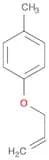 Benzene, 1-methyl-4-(2-propen-1-yloxy)-