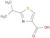 4-Thiazolecarboxylic acid, 2-(1-methylethyl)-