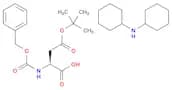 L-Aspartic acid, N-[(phenylmethoxy)carbonyl]-, 4-(1,1-dimethylethyl) ester, compd. with N-cyclohex…