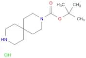 3,9-Diazaspiro[5.5]undecane-3-carboxylic acid, 1,1-dimethylethyl ester, hydrochloride (1:1)