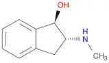 1H-Inden-1-ol, 2,3-dihydro-2-(methylamino)-, trans- (9CI)