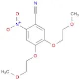 Benzonitrile, 4,5-bis(2-methoxyethoxy)-2-nitro-