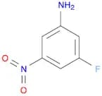 Benzenamine, 3-​fluoro-​5-​nitro-