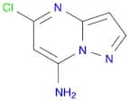Pyrazolo[1,​5-​a]​pyrimidin-​7-​amine, 5-​chloro-