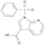 1-(Phenylsulfonyl)-1H-pyrrolo[2,3-b]pyridine-3-carboxylic acid