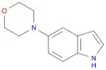 1H-Indole, 5-(4-Morpholinyl)-