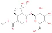 Cyclopenta[c]pyran-4-carboxylic acid, 1-(β-D-glucopyranosyloxy)-1,4a,7,7a-tetrahydro-7-hydroxy-7-(…